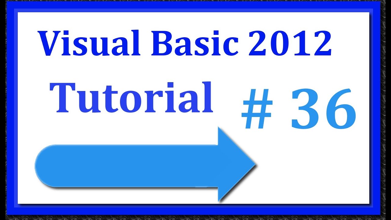 serial port visual basic 2010 tutorial